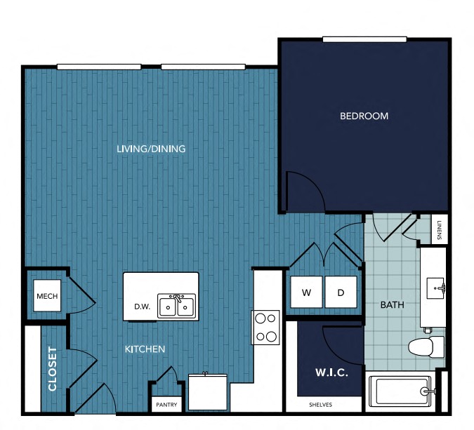 Suite A Floorplan